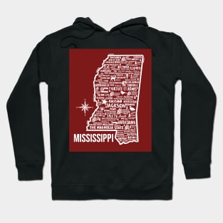 Mississippi Map Hoodie